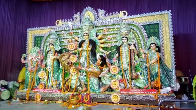 Durga Puja, pandal